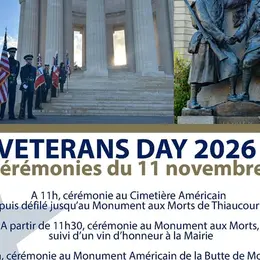 VETERANS DAY : cérémonies du 11 novembre