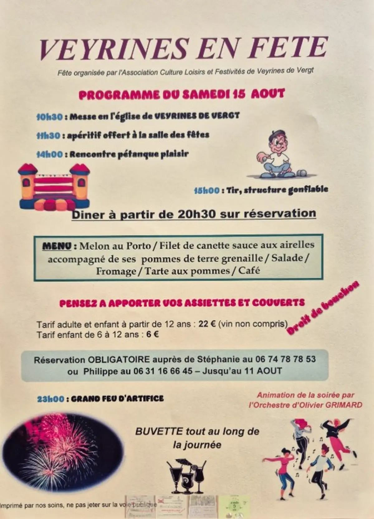 Veyrines en fête
