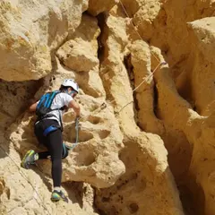Via corda de la traversée Philémon à Cassis (13)