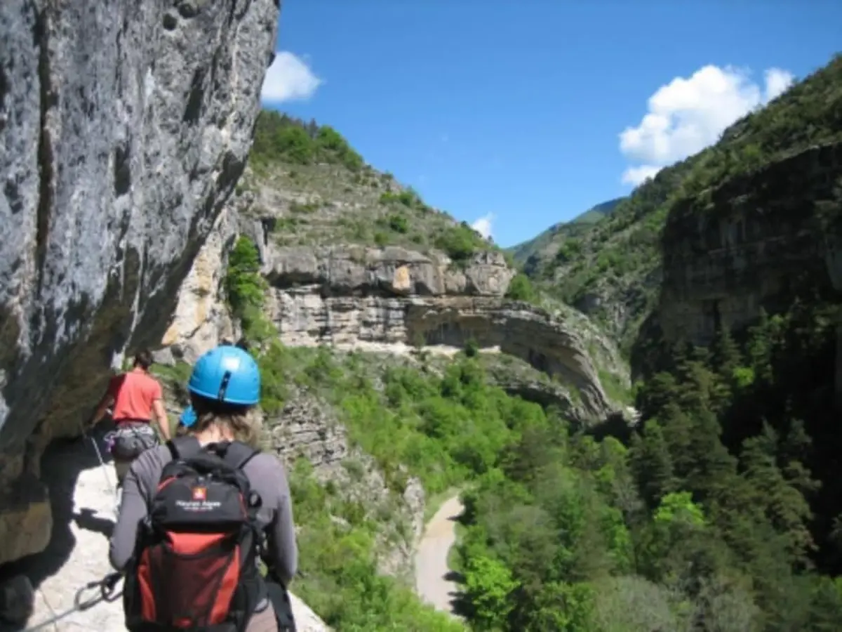 Via ferrata d'Agnielles dans la vallée du Buech (05)