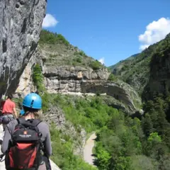 Via ferrata d'Agnielles dans la vallée du Buech (05)