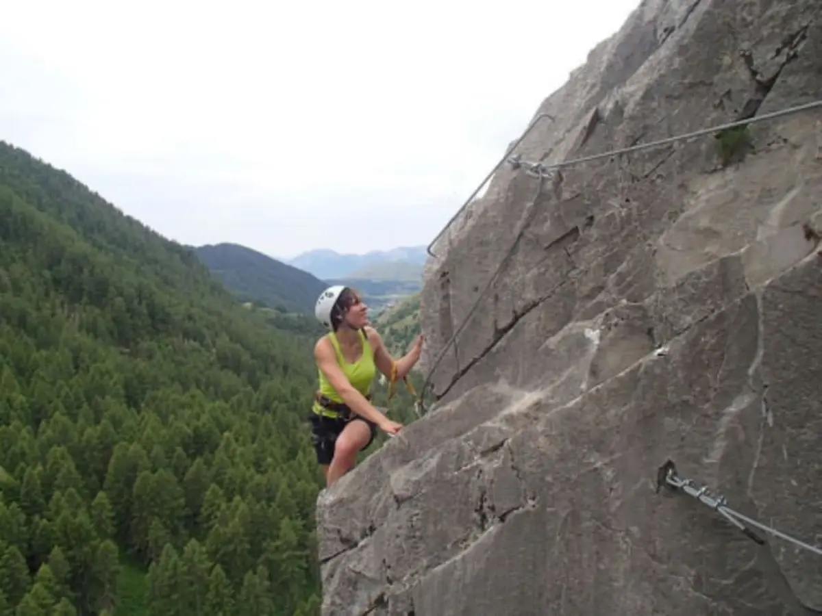Via ferrata d'Ancelle dans la Vallée de Rouanne (05)