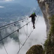 Via Ferrata de la Grotte à Carret à Saint-Jean-d'Arvey (73)