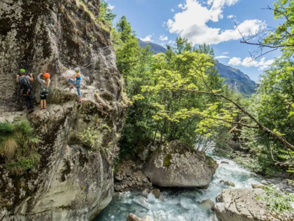Via ferrata de Pelvoux dans la Vallée de Vallouise (05)