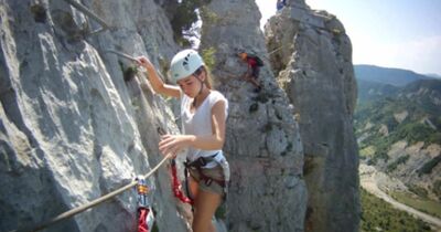 Via Ferrata d&eacute;couverte pr&egrave;s de Saint-Lary-Soulan (65)