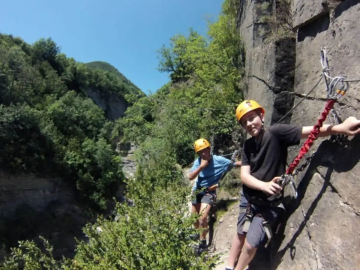 Via Ferrata sportive près de Saint-Lary-Soulan (65)
