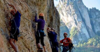 Via Ferrata "Vallon des tyroliennes" &agrave; Millau (12)