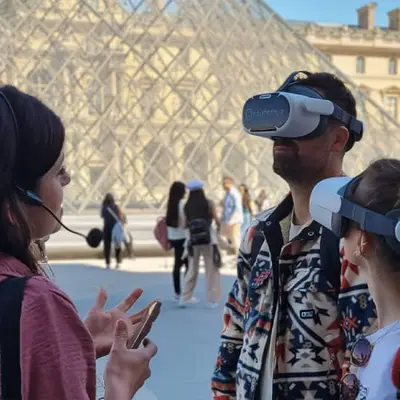 Viality Tour : Visite guidée en réalité virtuelle au Louvre
