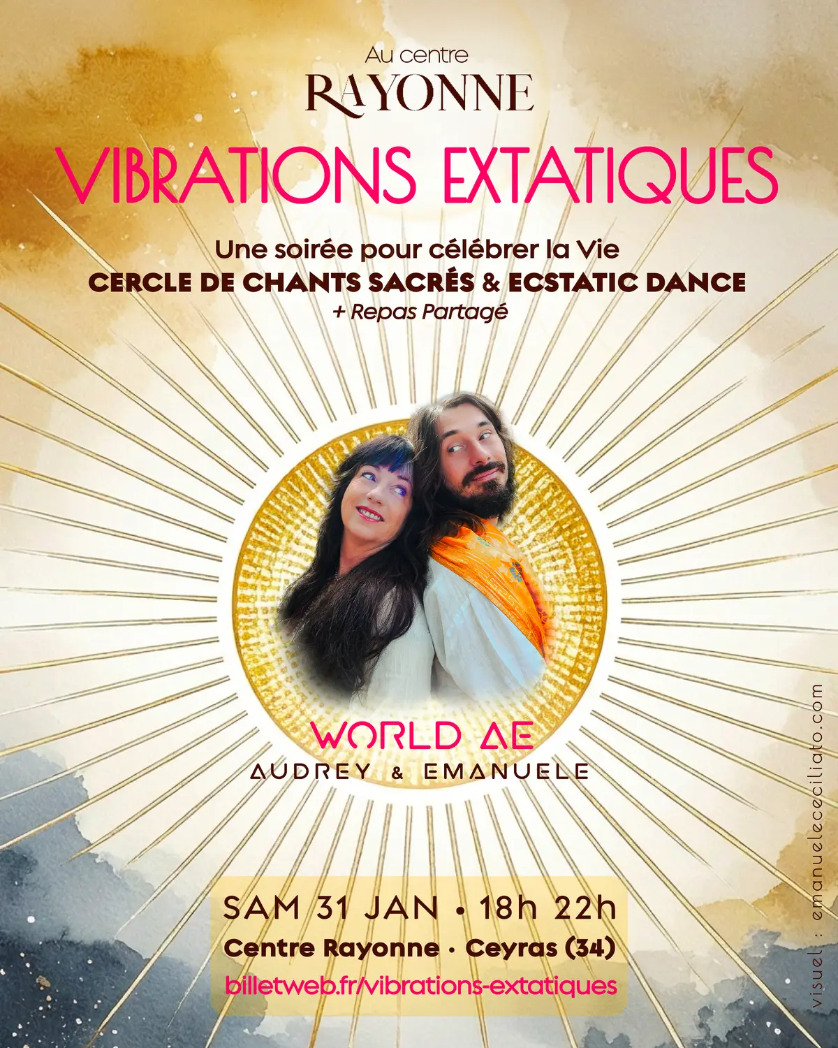 Vibrations Extatiques - Cercle De Chants Sacrés & Ecstatic Dance