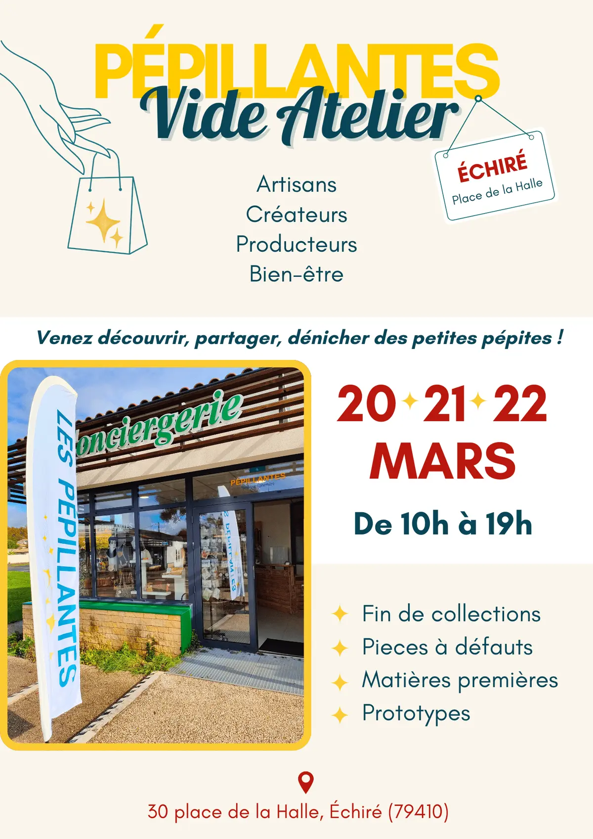 Vide Atelier à Échiré