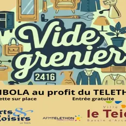 Vide Atelier au profit du Téléthon.