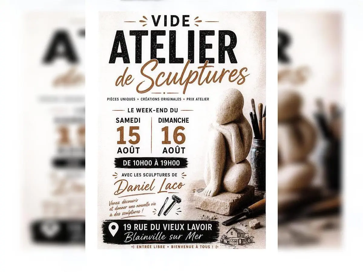 Vide-atelier de sculptures