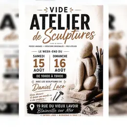 Vide-atelier de sculptures