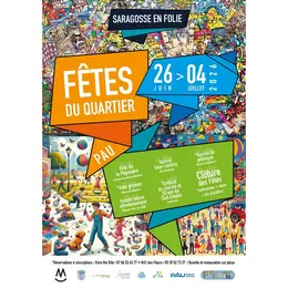 Vide-caves, place Baudelaire pour les fêtes du quartier Saragosse