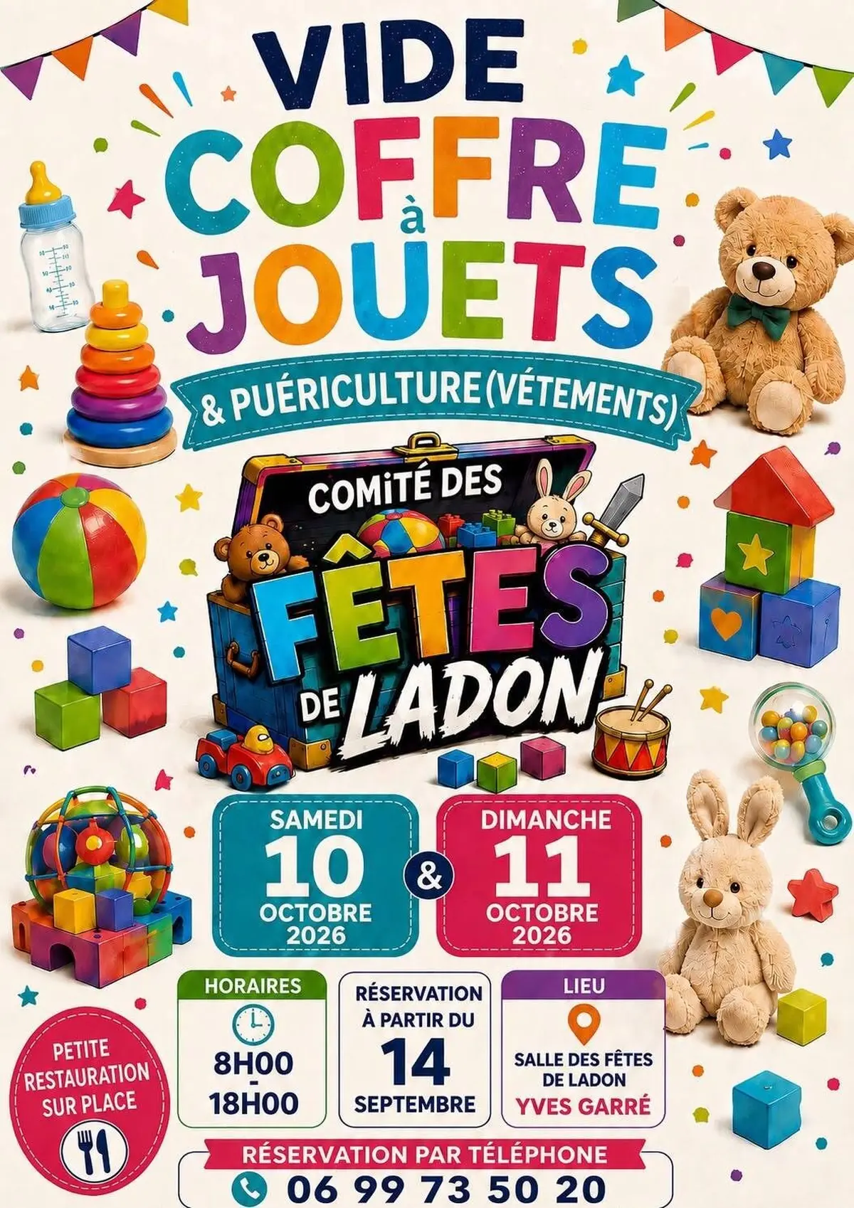 Vide-coffres à jouets
