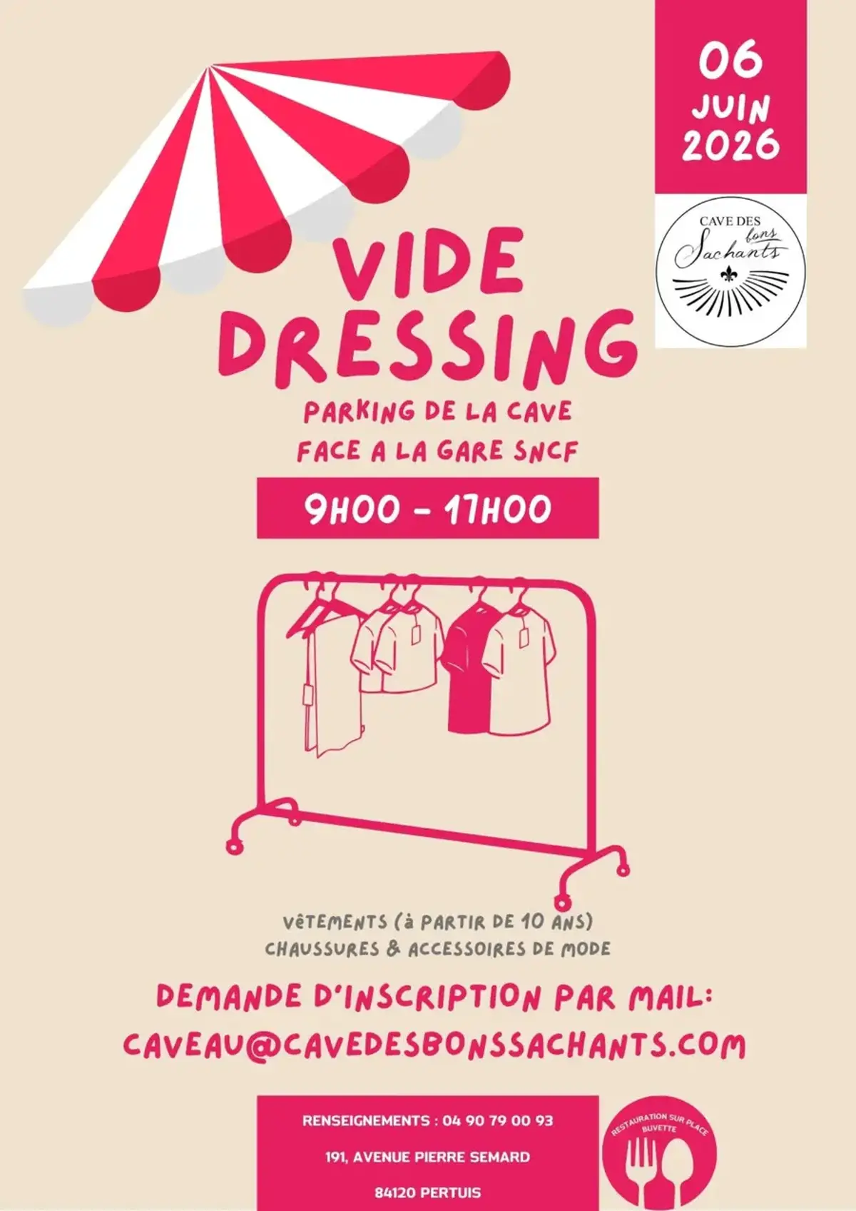 Vide dressing