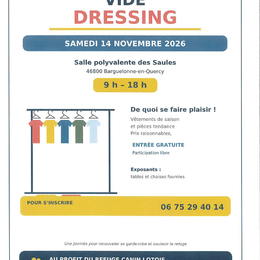 Vide dressing à Barguelonne-en-Quercy