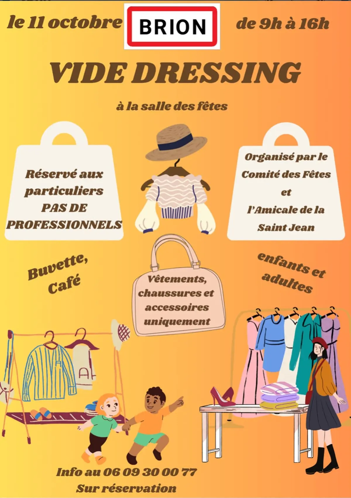 Vide-dressing à Brion