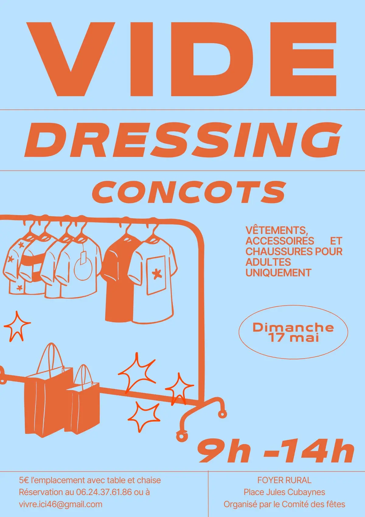 Vide-dressing à Concots