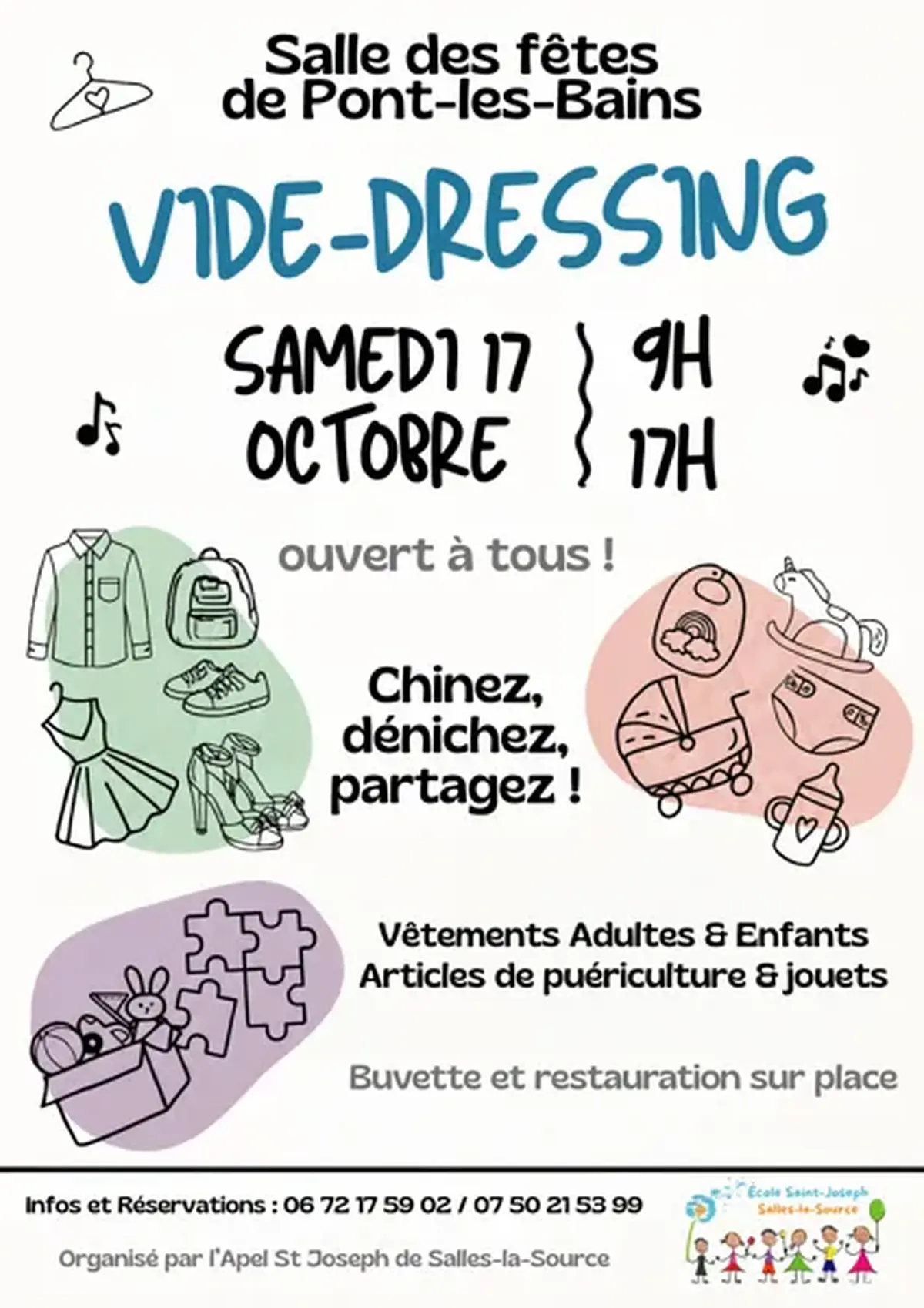Vide-dressing à Pont les Bains