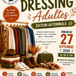 Vide-dressing adulte à l'Espace des Possibles Figeac