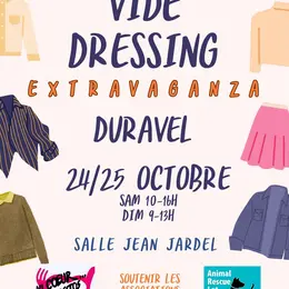 Vide-dressing caritatif à Duravel