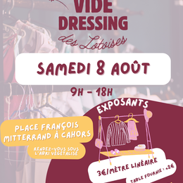 Vide dressing des Lotoises – 2ème édition