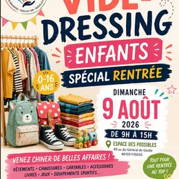 Vide-dressing enfants  à Figeac à l'Espace des Possibles