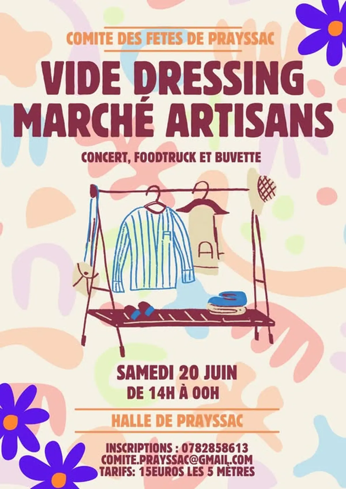 Vide-dressing et marché des artisans à Prayssac