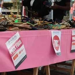 Vide dressing et marche solidaire pour Octobre Rose à St Gervais