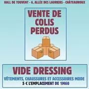 Vide dressing et vente de colis perdus