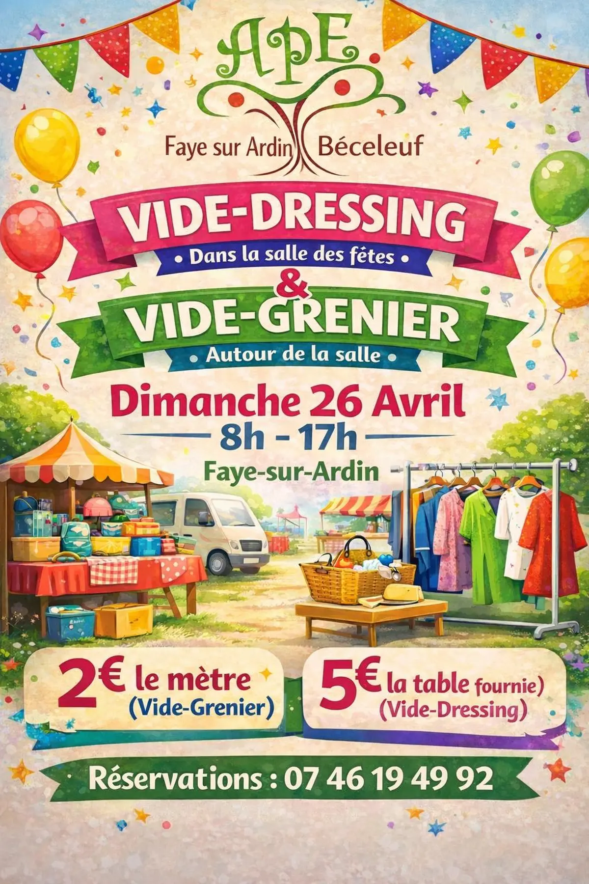 Vide-dressing & vide-grenier