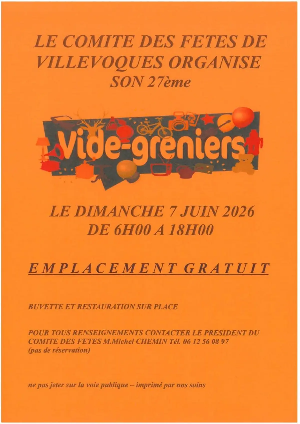 Vide grenier