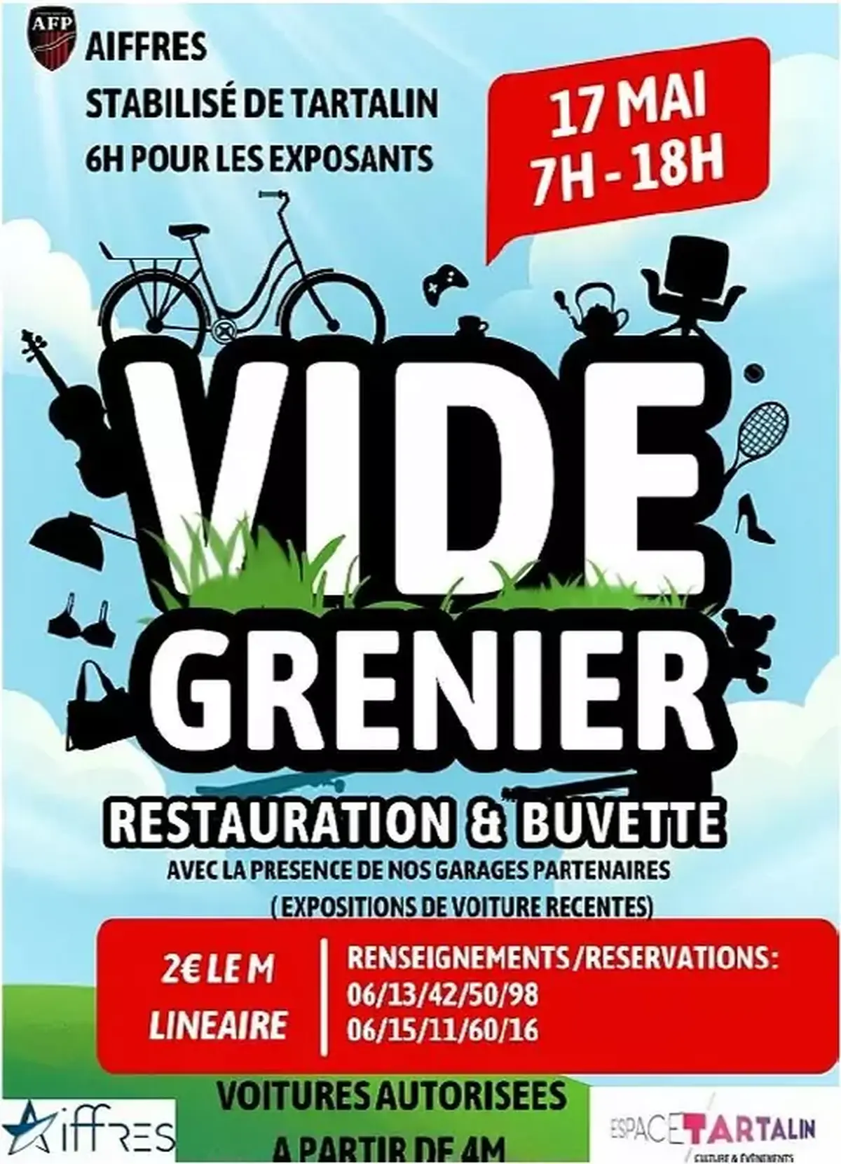 Vide-grenier à Aiffres