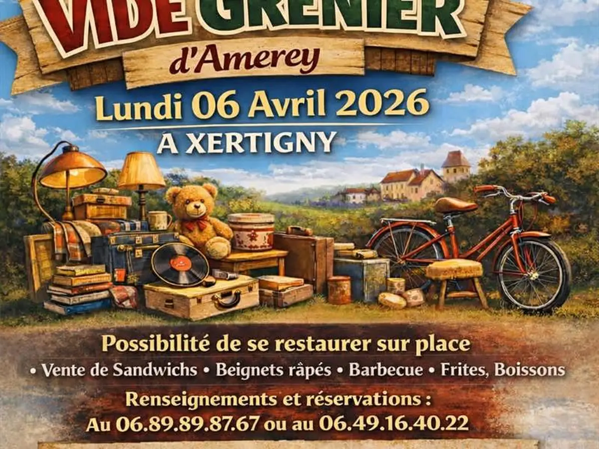 Vide Grenier à Amerey