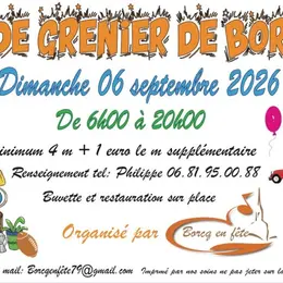 Vide grenier à Borcq-sur-Airvault