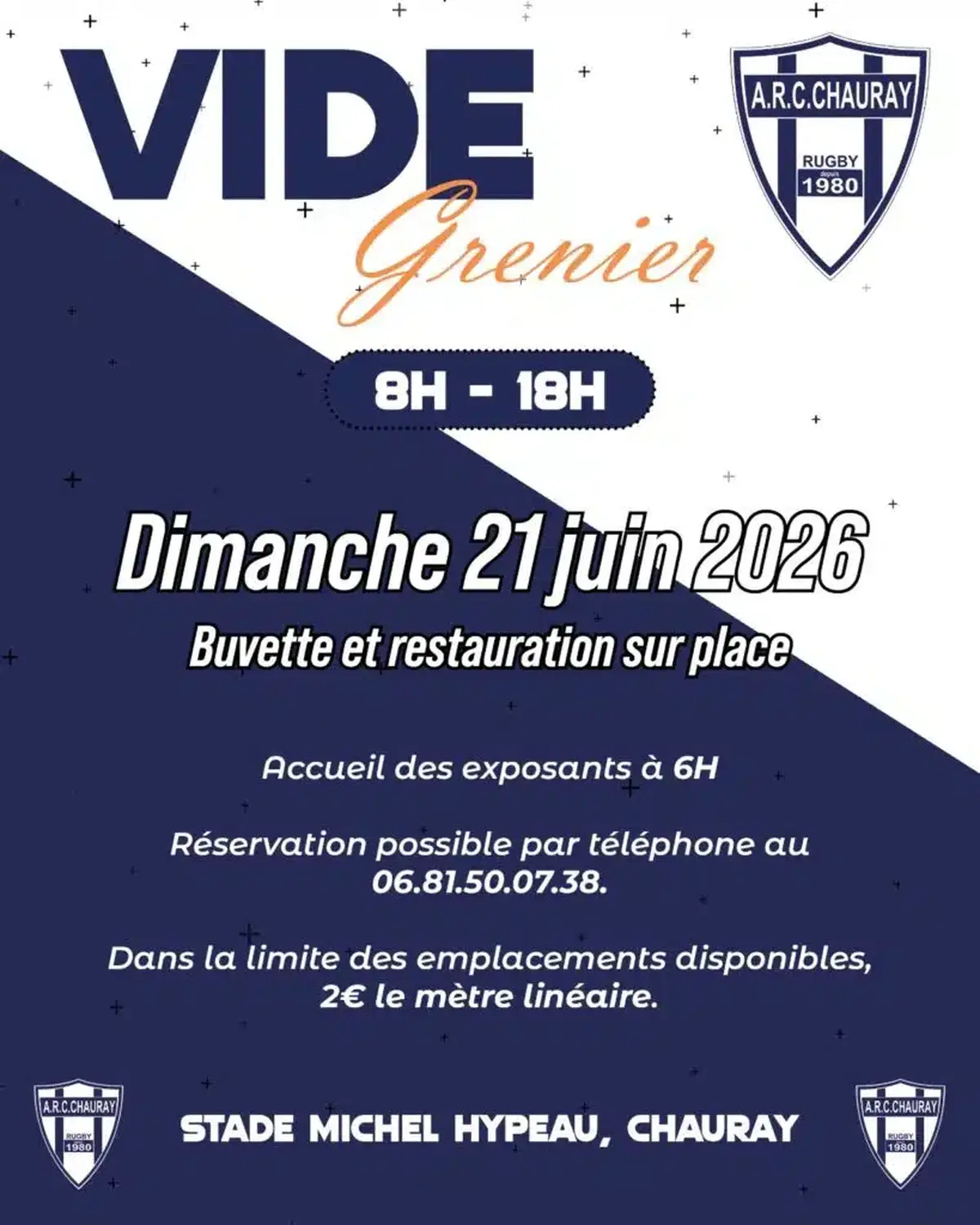 Vide-grenier à Chauray