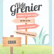 Vide-grenier à Crain