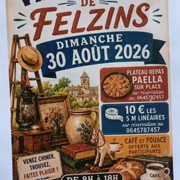 Vide-grenier à Felzins
