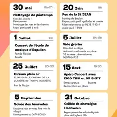 Vide grenier à Flaujac