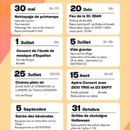 Vide grenier à Flaujac