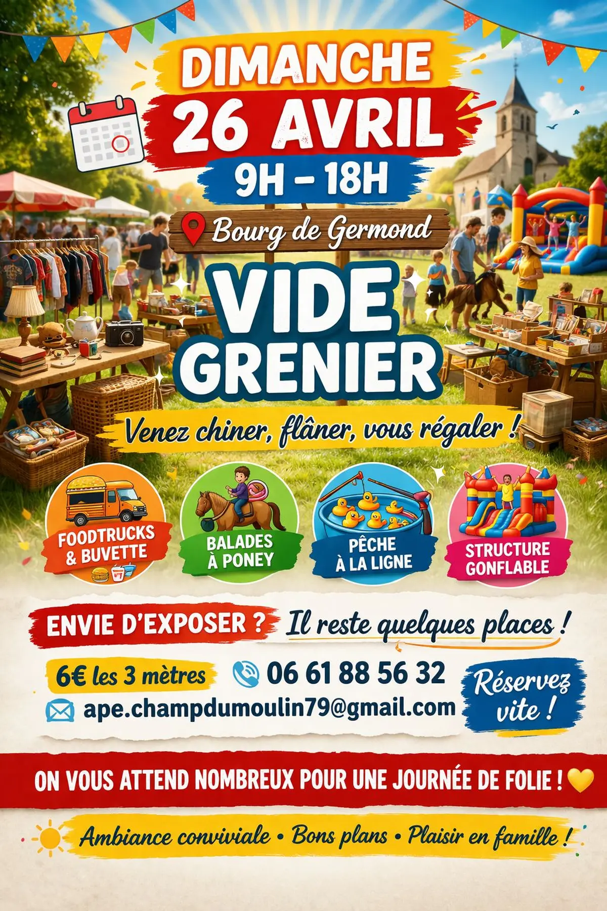 Vide Grenier à Germond-Rouvre