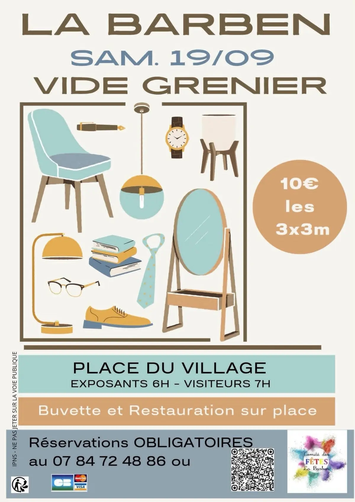 Vide-grenier à La Barben