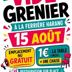Vide-grenier à La Ferrière-Harang