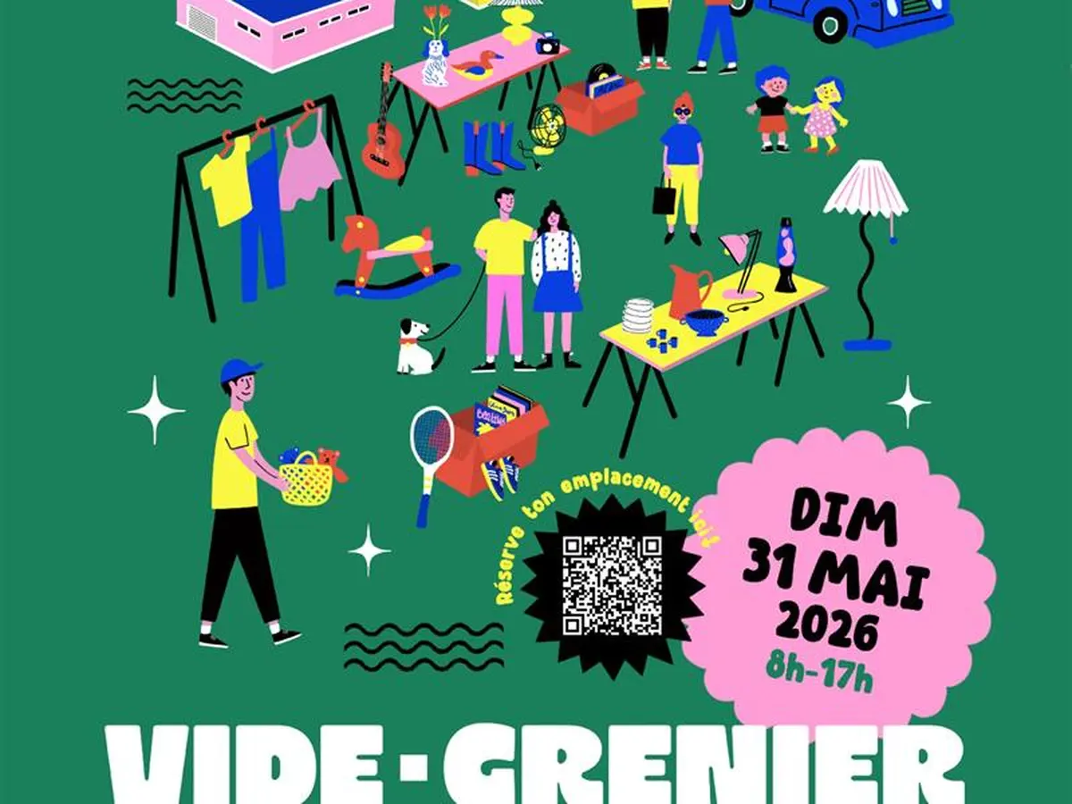 Vide grenier à Marly