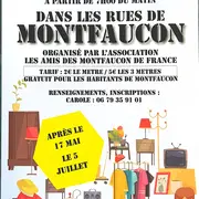 Vide grenier à Montfaucon