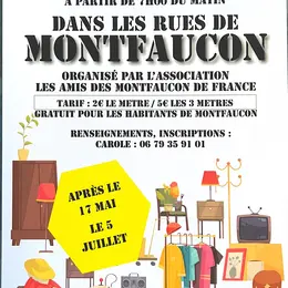 Vide grenier à Montfaucon