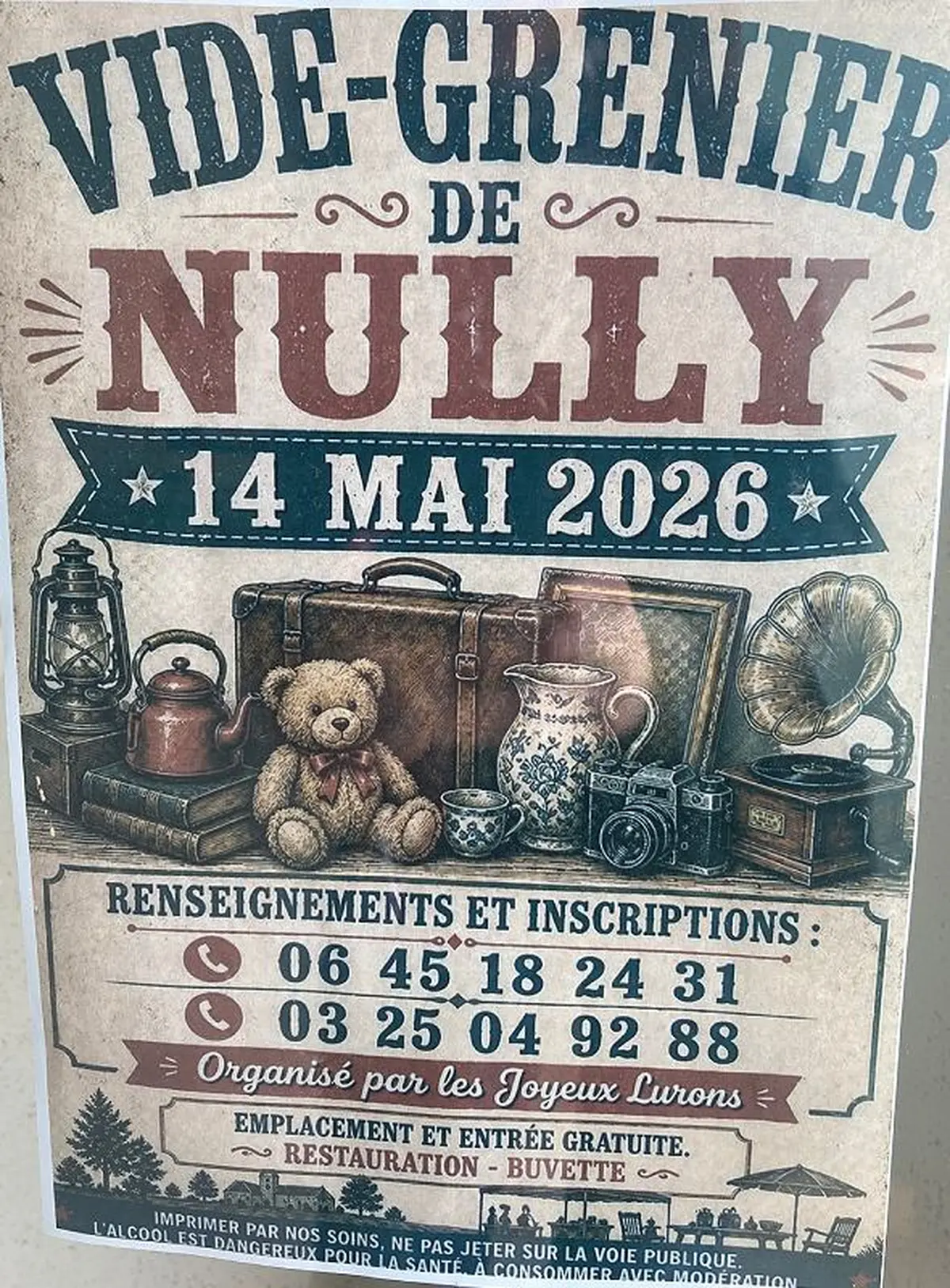 Vide-grenier à Nully