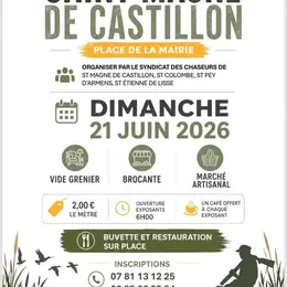Vide-grenier à Saint-Magne-de-Castillon