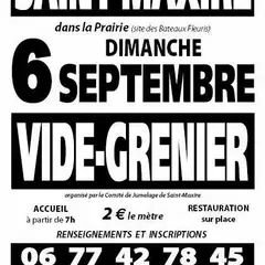 Vide-grenier à Saint-Maxire